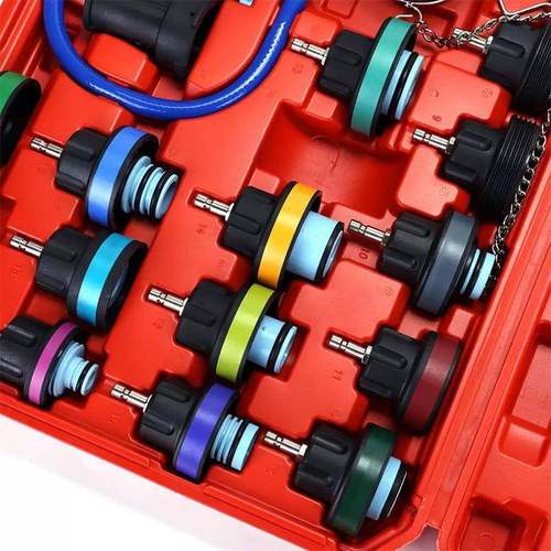 8件水箱测漏HDS仪具防冻冷却液检视套工漏仪真空加注打压2更换器