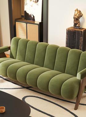 aa-69654师复古客厅全套单人椅油简易沙发设计小户型室沙发椅阳台