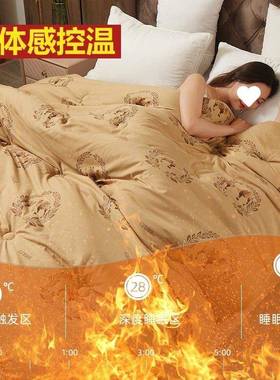 季加厚驼被驼绒保暖被子冬冬被单双人宾sFni3AbZ毛馆学冬天棉被芯