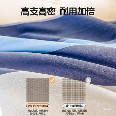 纯棉被套单单件人81米50被罩加厚15YHW0x200x210cmx220cm褥子套