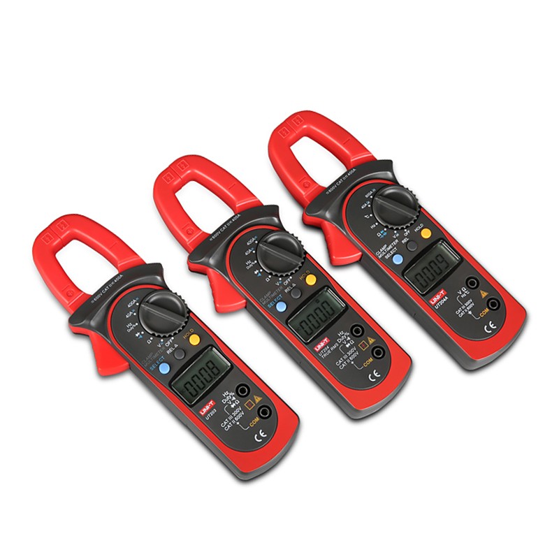 优利德数字钳形表UT200系列高精度自动万用表数显交直流电流表