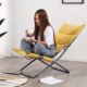 简易便携躺椅阳台家用休闲折叠椅子午休懒人椅办公室午睡靠背椅子