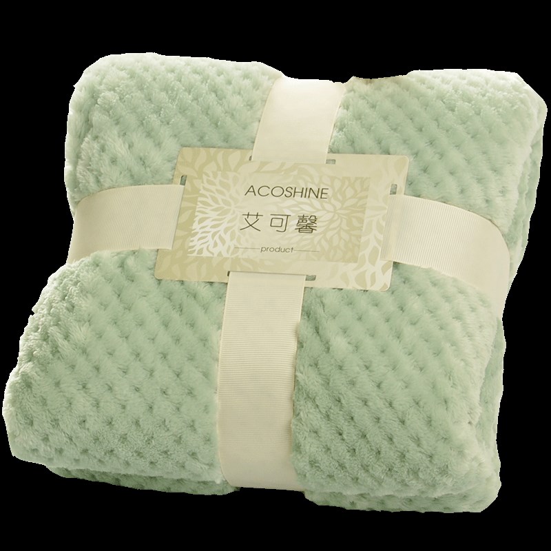 珊瑚绒毯办公室午睡毯空调小毛毯被子加厚单人双人夏季薄款毛巾被