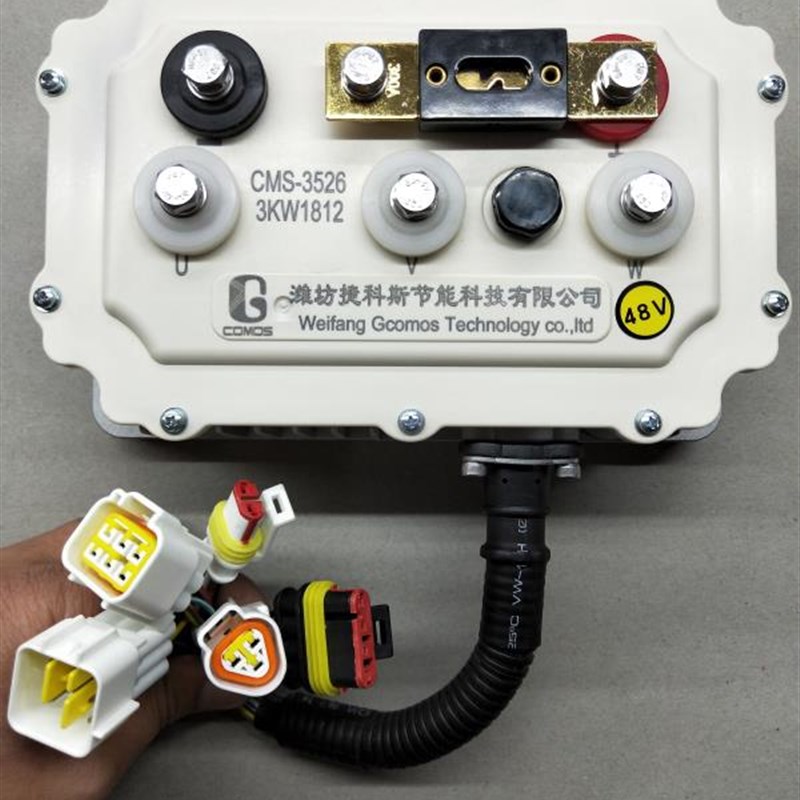 电动汽车控制器伏3千瓦成人老年四轮电轿车代步车交流控4千瓦