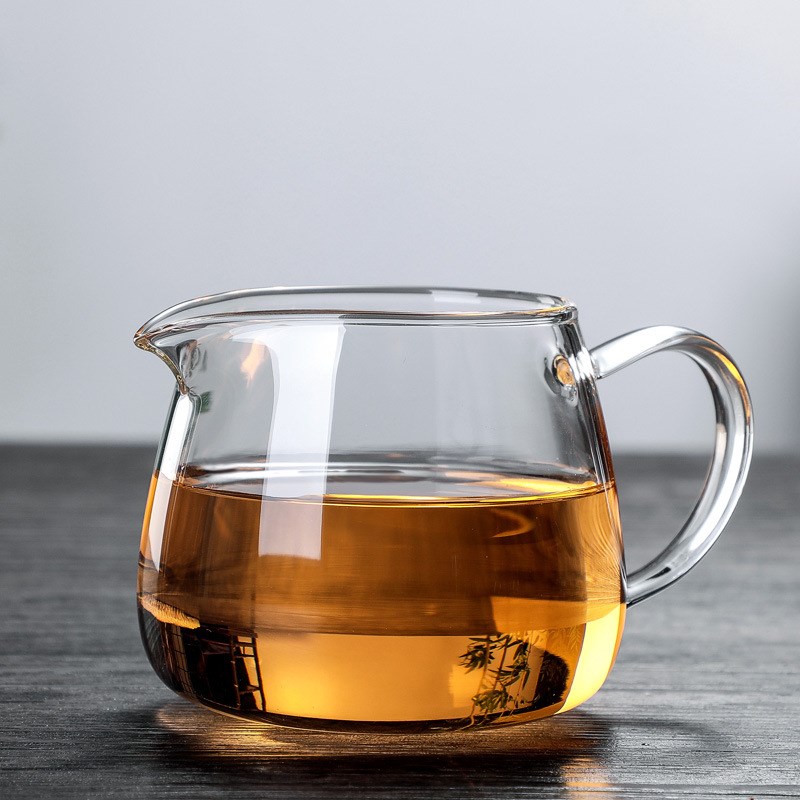 北大史透明玻璃公道杯纯手工加厚耐热倒茶分茶器功夫茶具茶海公杯