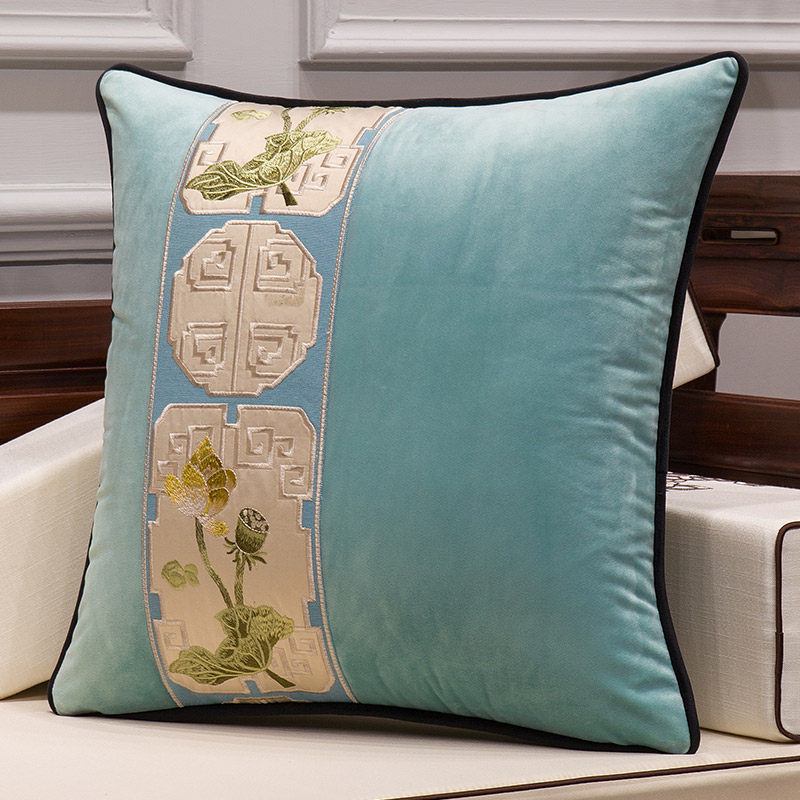 中式客厅沙发抱枕靠垫1138新中式靠枕中国风轻奢枕套床头大靠背,居家布艺,靠垫/抱枕,淘宝优惠券,粉丝福利购,淘宝优惠卷