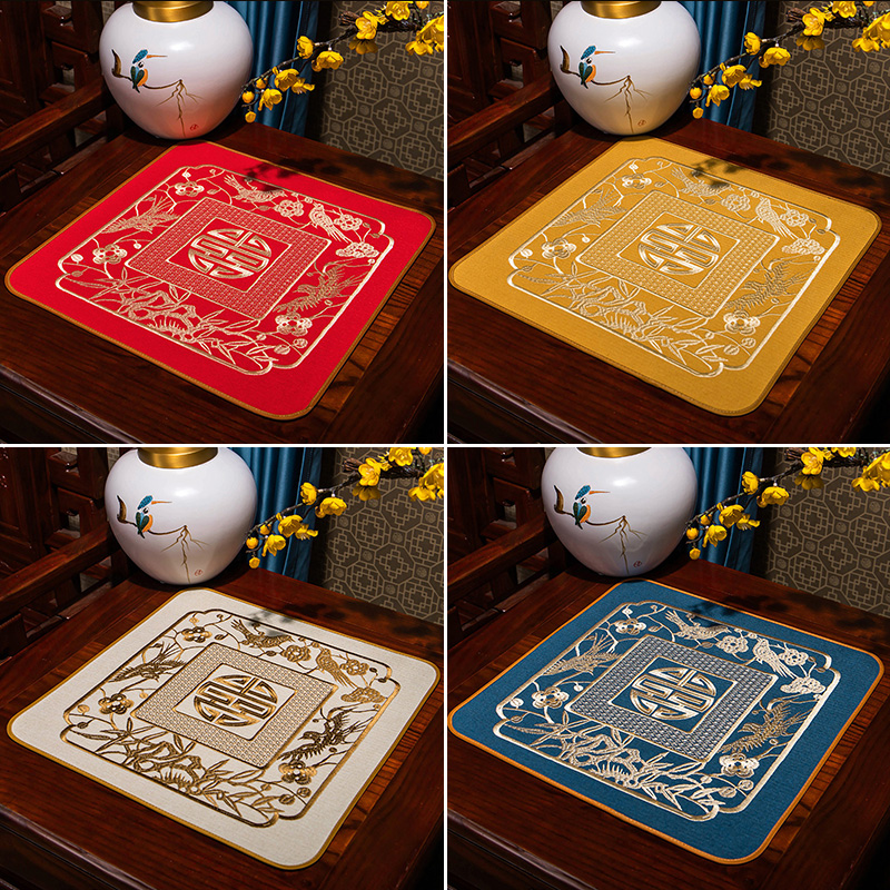 隔热垫餐桌垫碗垫子防烫杯垫防滑锅垫餐垫中式家用托盘布艺花瓶垫