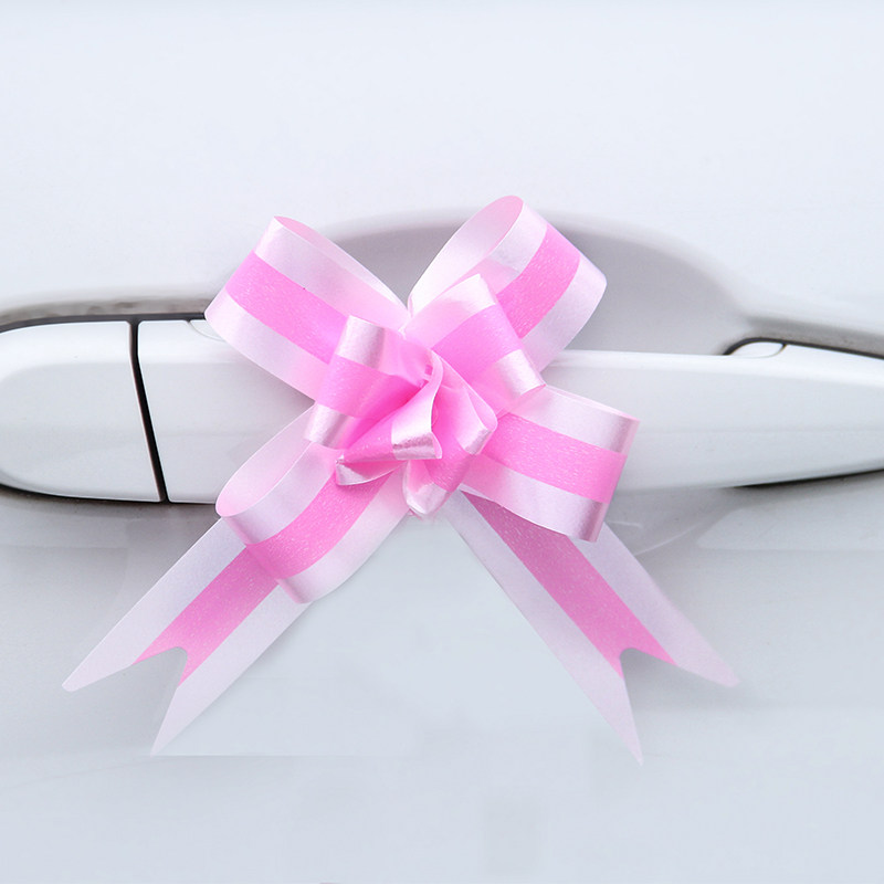 【中号60条装】结婚用品婚车装饰车把手拉花副车队装饰蝴蝶结彩带,节庆用品/礼品,拉花,淘宝优惠券,粉丝福利购,淘宝优惠卷