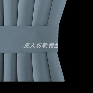 加厚素色法式半门帘布穿杆隔热遮光玻璃门窗遮挡帘成品窗帘硼砂帘
