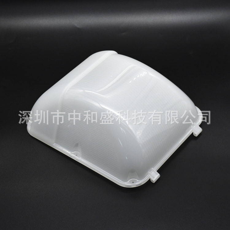 光学级PC/ABS透镜灯罩注塑加工图片