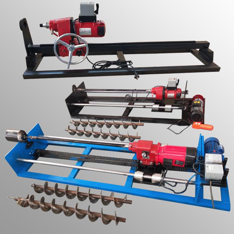 GJ-01小型非开挖水管铺设过铺拉管机自走D式水钻顶管管机道眼SZ-0