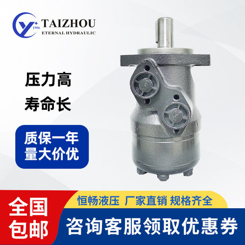 承受力强伊顿OMR160/200/250高压力铣刨机减速机液压摆线油马达