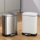 欧式 垃不锈钢圾浴桶MCY长方家用脚客踏商用办公酒店厅厨房室卫生