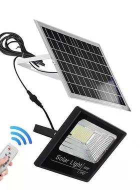 聚宝太阳能投光灯遥控模式省明电泛灯照道路灯球zy202112场盆led