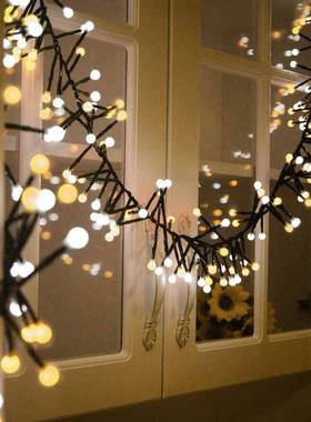 厂家帘直销31VMFT低压LED爆竹灯鞭炮灯灯蜈蚣节圣诞日装饰彩灯窗