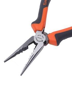 SHFFELD/钢盾英S0450166寸双色柄尖嘴E钳ICEM尖口钳斜口