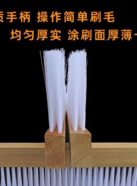 10公分毛长加白色6502排米长器刷子加大软毛长砖机工业刷条1刷板
