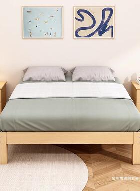 榻米床架用木床板无床头榻单人床排骨架床架子双实人床家出OYQ租