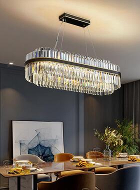 02555新款主客厅灯2轻代奢水晶吊灯后现简约大年气奢华