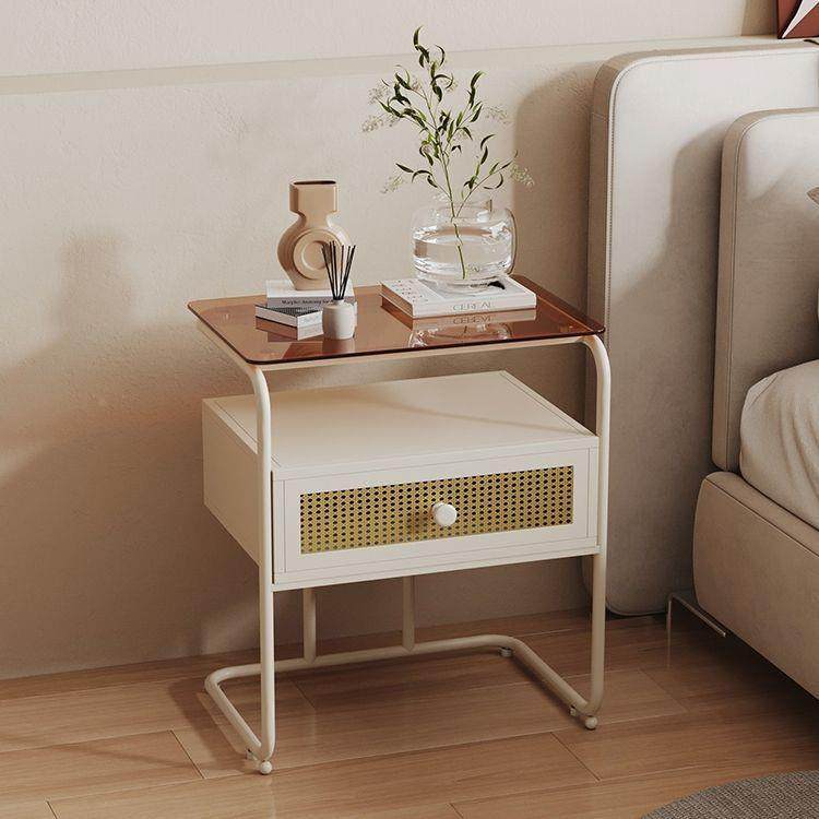 家用床头柜卧室简储约现代置型938铁艺网红物架物柜创小意玻璃收,玩具/童车/益智/积木/模型,其它,淘宝优惠券,粉丝福利购,淘宝优惠卷