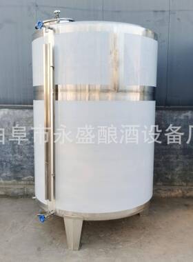 厂器家394制造5吨10吨储存罐酒罐不锈钢容格多酒种规酿酒设备销售