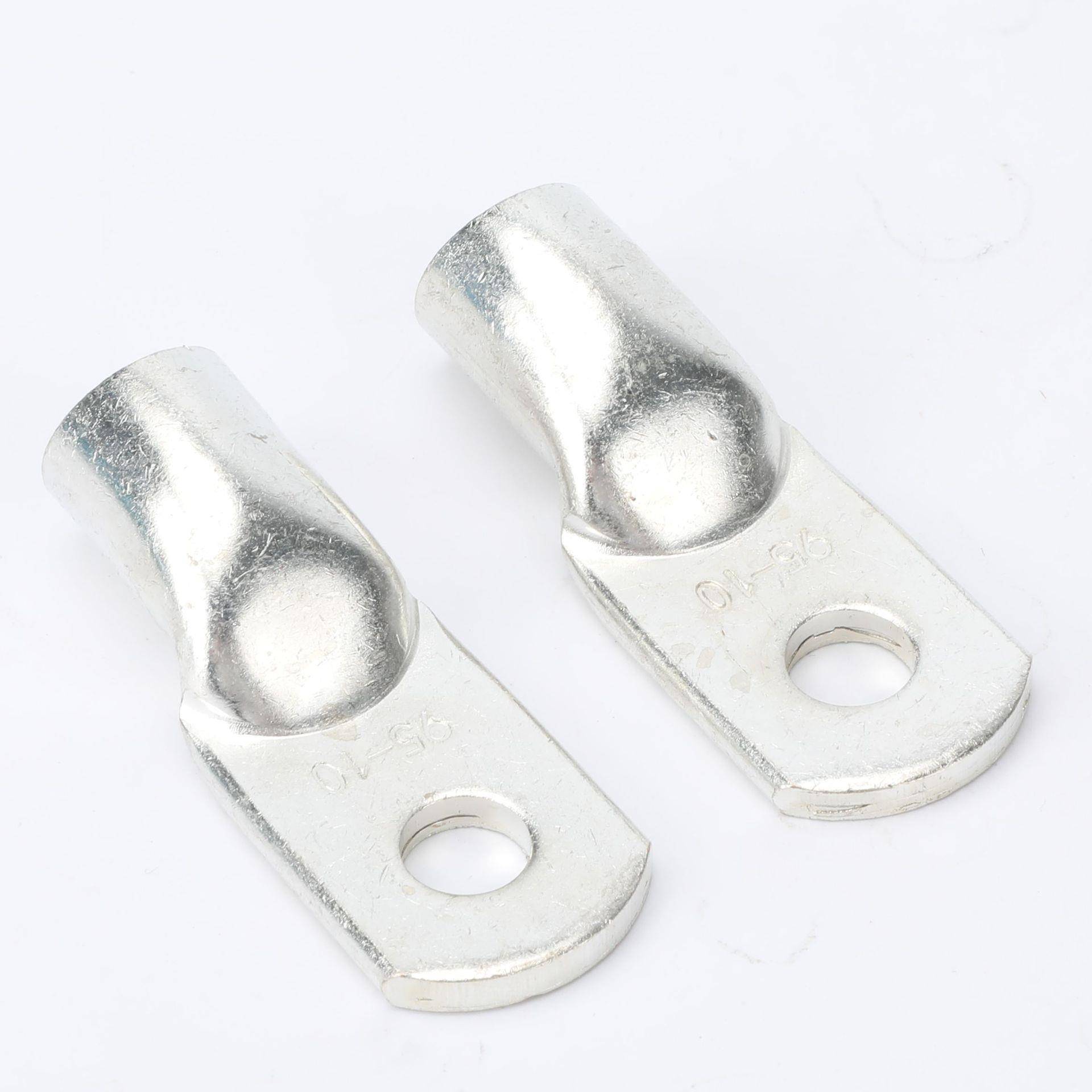 G10/J16/25方/35/50/70平紫铜接线端子船铜鼻子镀锡用铜接头86线