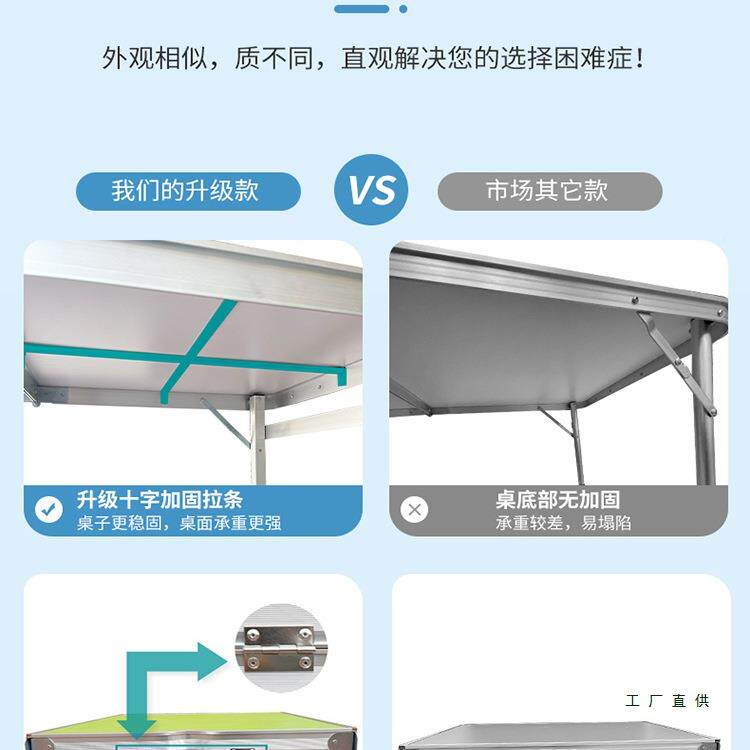 户外广告宣展业桌携式活动传推摆地摊桌子折叠便桌椅带伞定F97T59