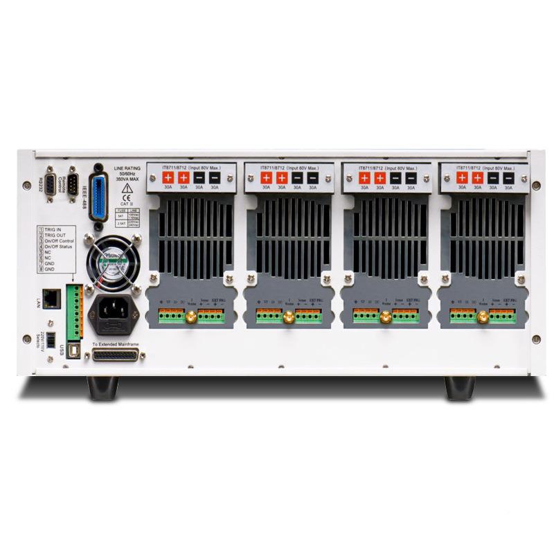 艾德克IT73斯1宽范围多0路可8编程直流电子负载仪80V/4DEZ0A/20W