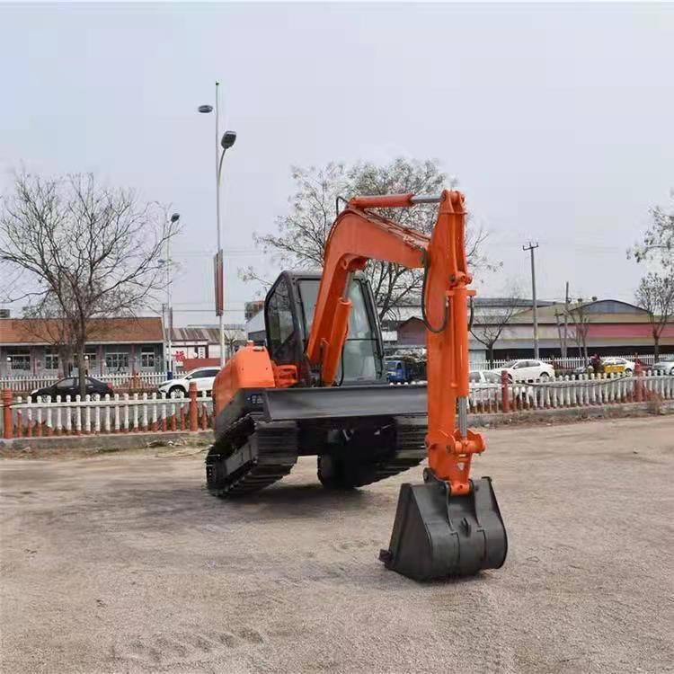 农用小微型挖掘机551型挖土家微挖吨果一园10小挖机用室内工程绿