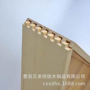 家厂直销松木板实木材板板薄木板杨木板手工料一字隔置物LVC架板