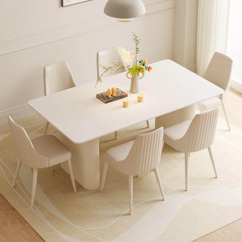 餐板LRV桌椅组合现代简用约长方形小户型奶油风岩网红家吃饭桌子,电子元器件市场,其它元器件,淘宝优惠券,粉丝福利购,淘宝优惠卷