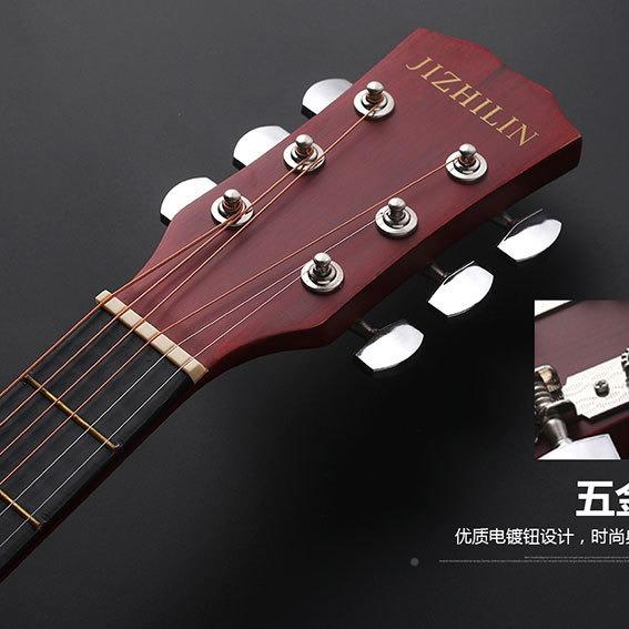 吉手之琳38寸民谣谣吉他新练38寸习入门男女通木用guitar专用民吉
