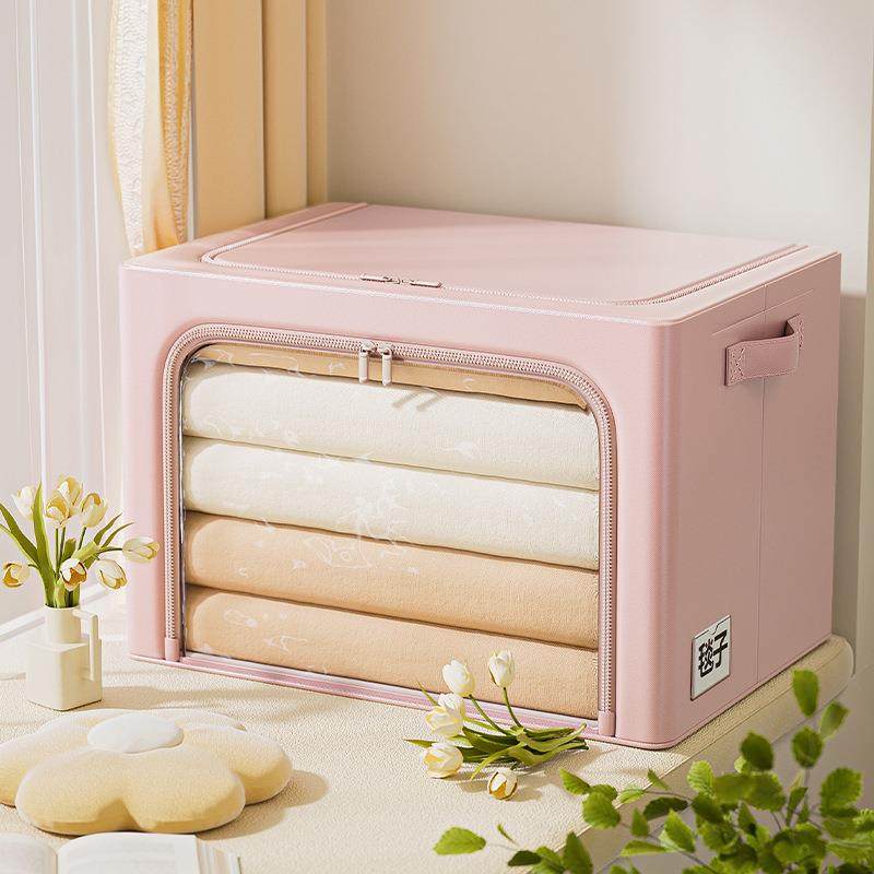 贡缎箱衣服整理纳箱家用衣物物衣柜收纳被子布艺储袋985百收纳箱,收纳整理,其他收纳袋,淘宝优惠券,粉丝福利购,淘宝优惠卷