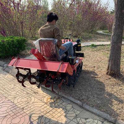 土地耕整机多功能土家用履带式翻OUL机乘坐果园大棚松土起隆微耕