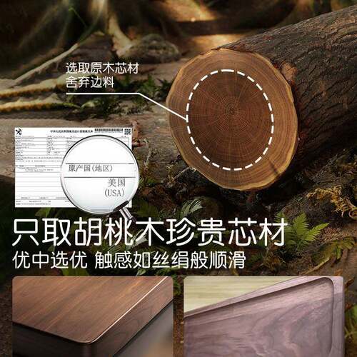 胡桃木卫生间物架中古风浴室厕所漱洗手洗洗手间墙台上置免打985