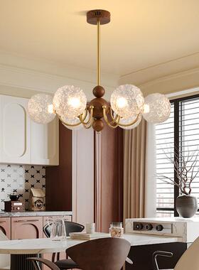 中灯古风法式复26577古灯卧室客厅主灯新吊中式魔璃豆玻简约书房