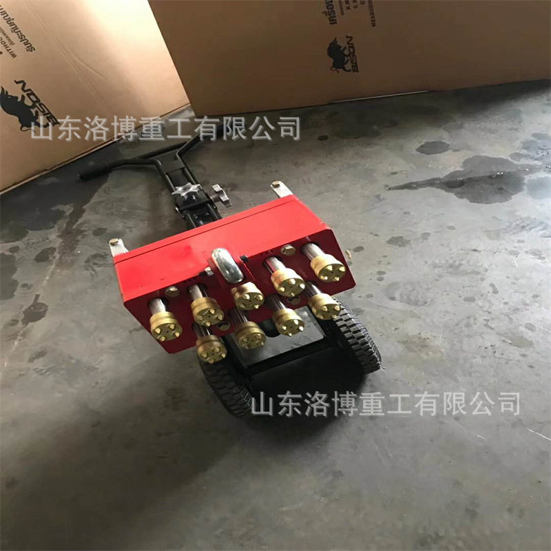 混凝土气动多头手推式凿毛机