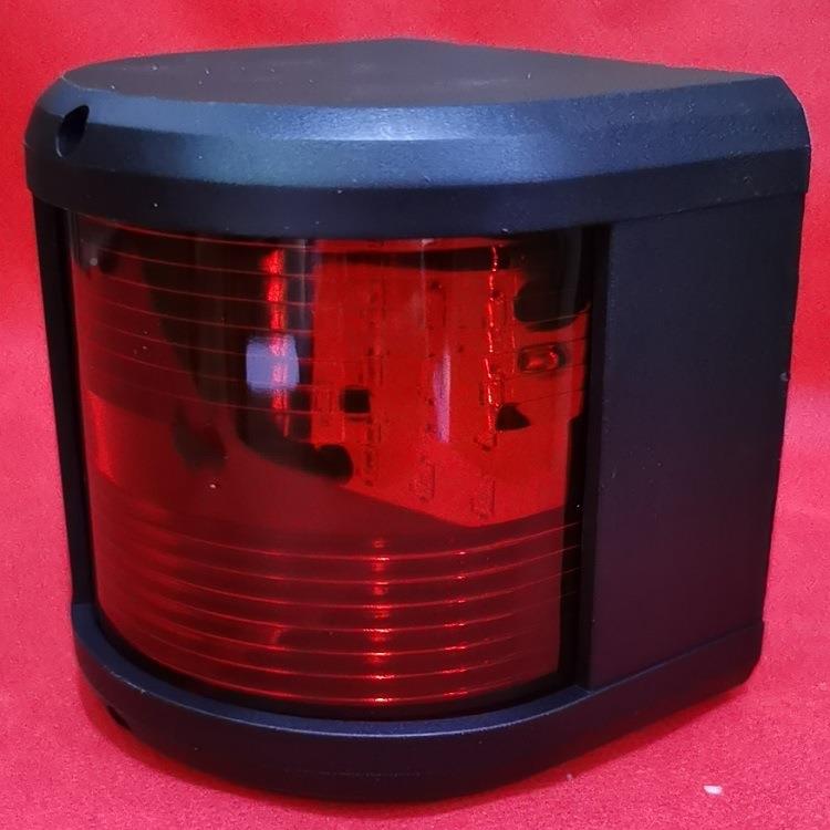 右E0225大号游艇左舷灯红色绿色灯罩1012.5°12V2船4V5W用E02022