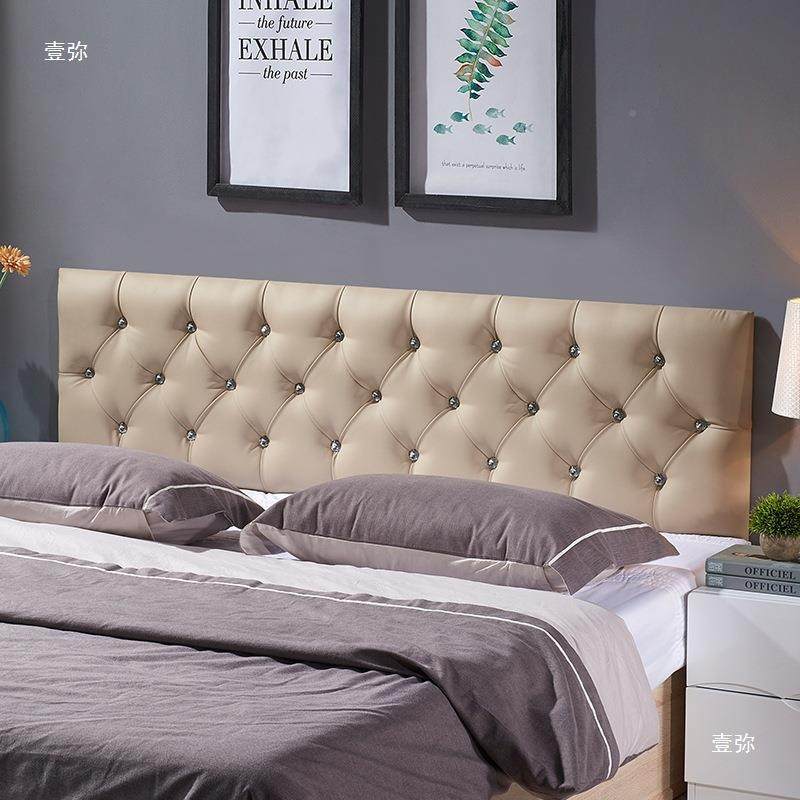 墙榻榻米床床头靠背板软包靠垫10081781直接靠无头自粘墙贴床围欧