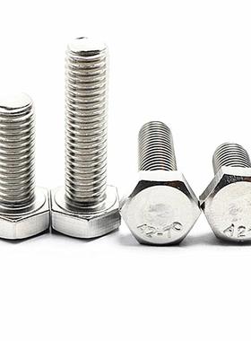 304不锈钢DIN933外六角栓外六角螺丝M018*35*40*4*50*6*CHW750*螺