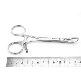 复位钳14带cm锁牙指圈式角弯齿纱剪南京否ye-yes-491491nonsey14c