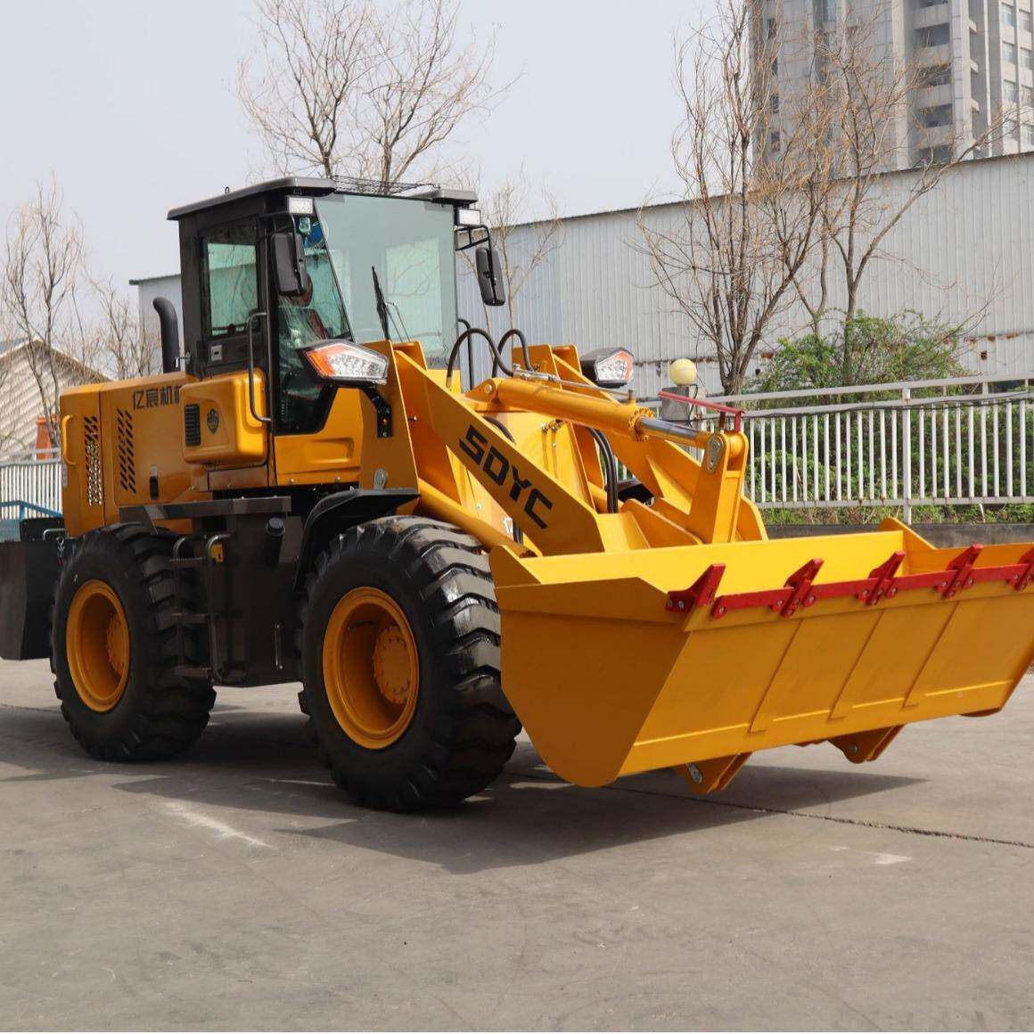 小型殖铲车751装载机四驱柴油20农用30家用装养装工程小铲粮车载