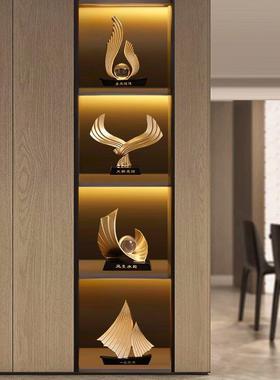 DD-ZH8轻客厅酒柜摆件高端大气视柜家居软装饰高档办艺公室奢工电