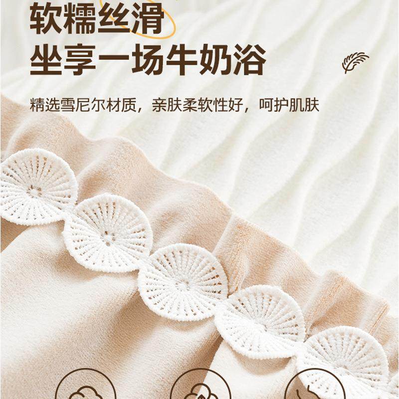 法式轻奢202坐5年新加款四季通用沙发盖布厚暖芙沙巾一整张全发盖