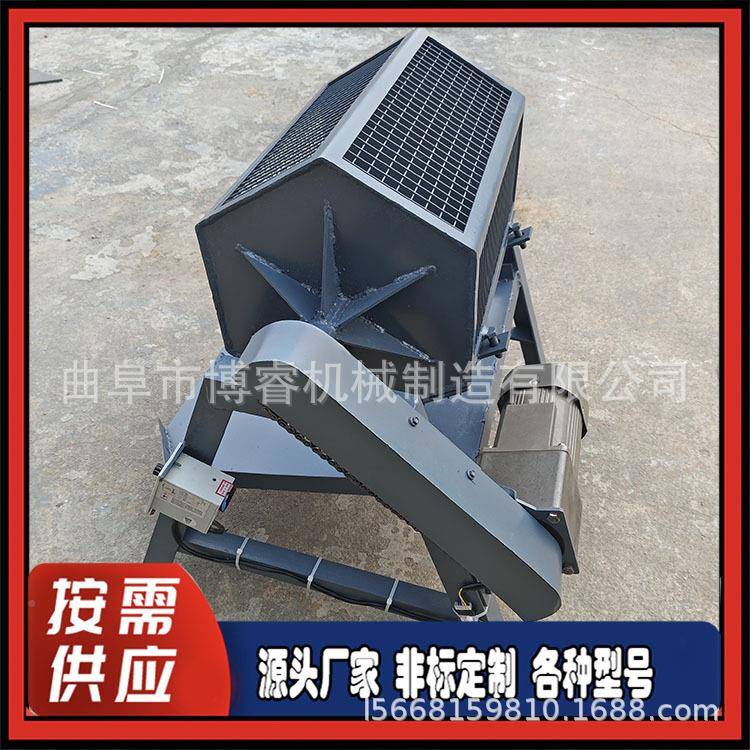 电QCX除机五金件震动去毛刺六角滚筒抛光机厚动款研加磨除锈锈机