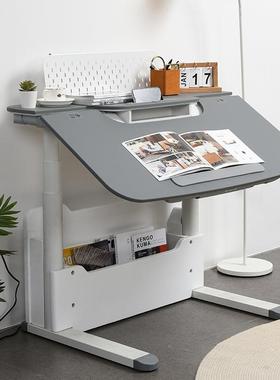 D可PH脑OMI电升动升降桌电桌儿童学习桌66381书桌儿童降桌亲肤折