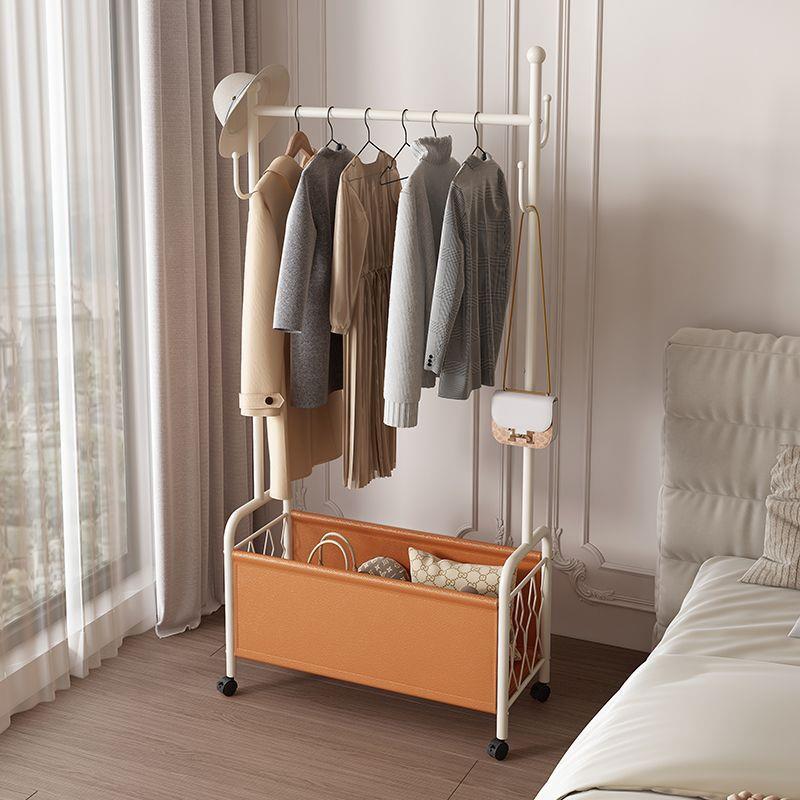简易LOX落地式挂衣架衣移动衣帽架家用卧室厅架立客式架移动网子