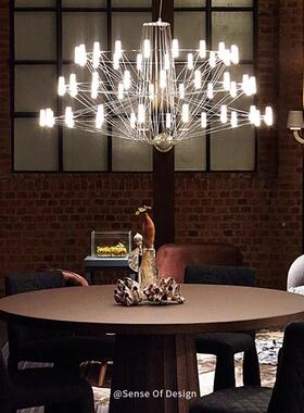 荷兰设计师19319款宝塔吊高端大空气客厅灯创意极简酒挑店装饰灯