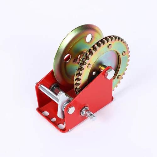 手2动盘80绞10磅手摇绞盘手摇牵引绞车带0钢丝绳