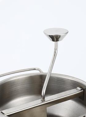 高档房不锈钢搅拌器厨蔬菜果酱食磨儿料理WOX物婴研磨器手动搅菜